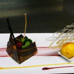 dessert du Restaurant gastronomique Le Salvert au Genest-Saint-Isle entre Laval, Ernée et Vitré